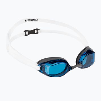 Nike Legacy blue swim goggles
