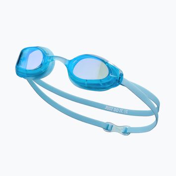 Nike Vapor Mirror swimming goggles aquarius blue