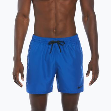 Men's Nike Logo Tape 5" Volley game royal swim shorts