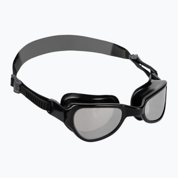 Nike Universal Fit Mirrored swimming goggles black