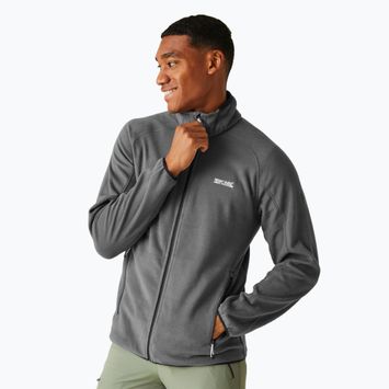 Men's REGATTA Hadfield fleece sweatshirt seal grey