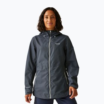 Women's rain jacket REGATTA Hamara IV seal grey/oyster mushroom