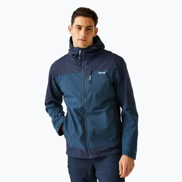 Men's REGATTA Highton Stretch IV rain jacket moonlight denim/navy