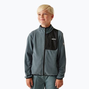 Children's REGATTA Frankie Full Zip fleece sweatshirt stormy weather