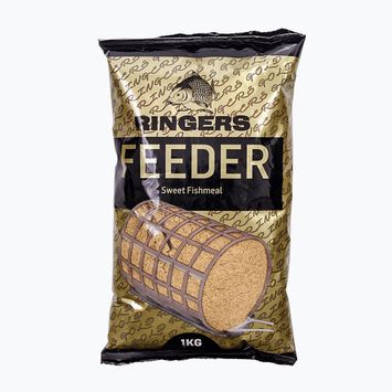 Ringers Sweetfishmeal F1 method groundbait 1kg black PRNG70