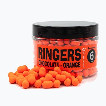 Hook bait dumbells Ringers Orange Wafters Chocolate 6mm 150ml PRNG38