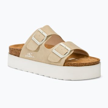 Women's O'Neill Platform Low slides pale nude