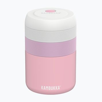 Kambukka Bora 600 ml baby pink food thermos