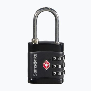 Samsonite Combilock 3Dial Tsa Light black padlock
