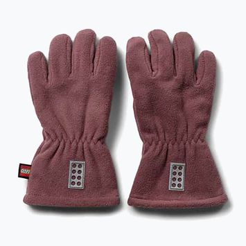 Children's winter gloves LEGO Lwazun 722 light bordeaux