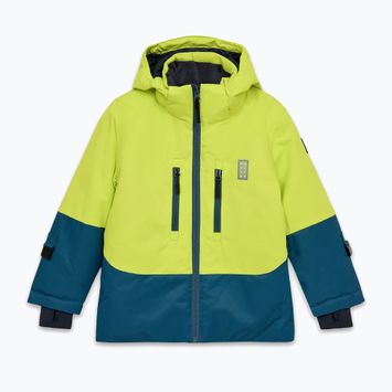 LEGO Lwjad 806 lime green children's ski jacket