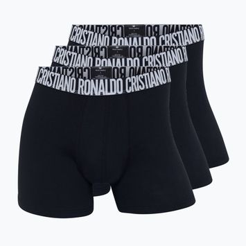 Men's boxers CR7 Basic Trunk 3 pack black