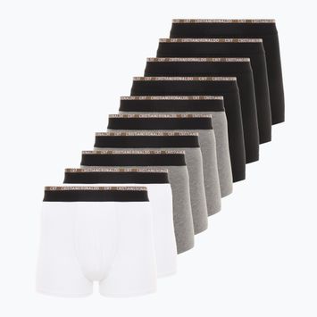 Men's trunks CR7 Basic Trunk 10 pairs multicolour