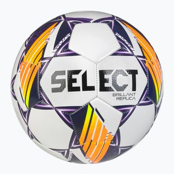 SELECT Brillant Replica v24 white/purple size 5 football