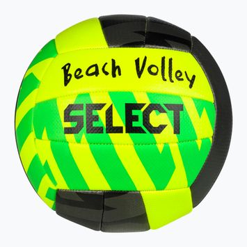 SELECT Beach Volleyball v24 yellow/black size 5