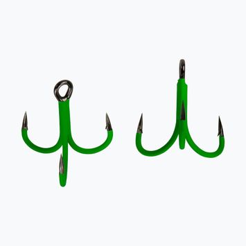 MADCAT A-Static Treble 6x Hook 4 catfish anchor green 55956