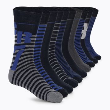 Men's CR7 Socks 10 pairs navy