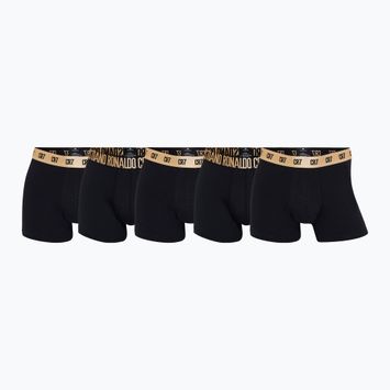 Men's CR7 Basic Trunk boxer shorts 5 pairs gold
