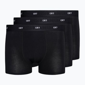 Men's CR7 Bamboo Trunk FSC boxer shorts 3 pairs black