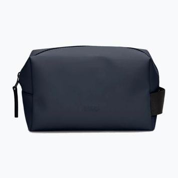 Rains Wash Bag Small W3 3 litre navy travel bag