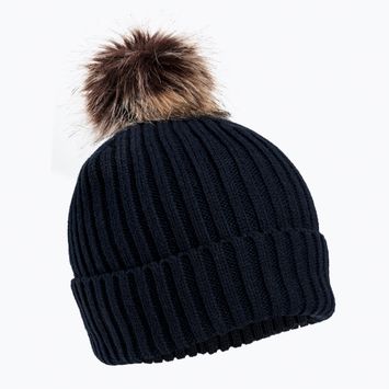 Color Kids Hat w. Detachable Fake Fur black 740799