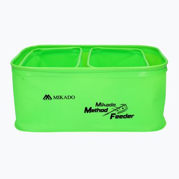 Mikado Eva Method Feeder groundbait containers 005 3 pcs. green UWI-MF-005-SET