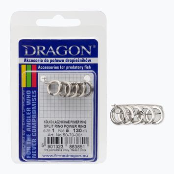 DRAGON Power Ring silver link wheel PDF-50-70