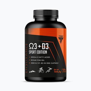 Omega 3 + D3 Sport Edition Trec fatty acids 120 caps TRE/947