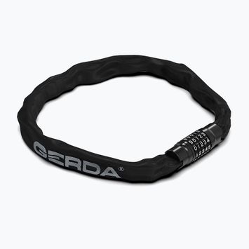 GERDA Contra Combo 900/8x8C bike lock black 0SCK00900K8.06C0XP