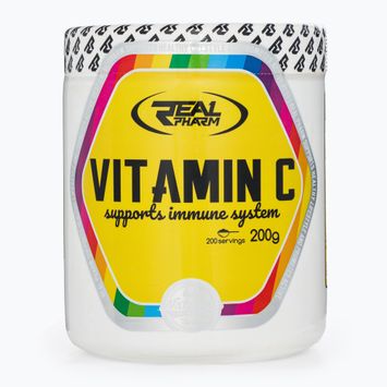 Real Pharm Vitamin C 200 g strawberry/raspberry
