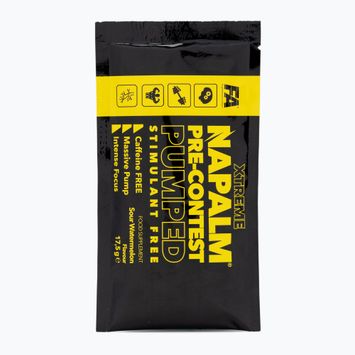 Fitness Authority pre-workout Napalm Pre-Contest Pumped Stimulant Free 350 g sour watermelon