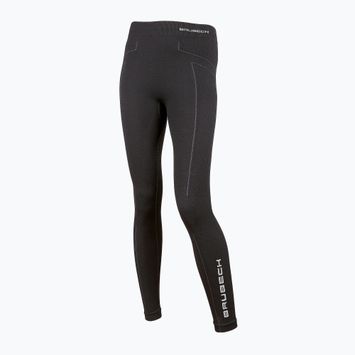 Women's thermoactive pants Brubeck Extreme Wool 9982 black LE11130