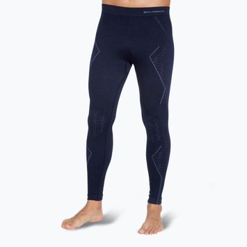 Men's thermal trousers Brubeck LE1352 Extreme Merino navy blue