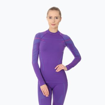 Ladies' thermal T-shirt Brubeck LS13100A Thermo lavender