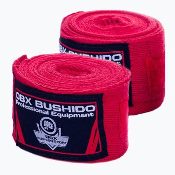 Boxing bandages DBX BUSHIDO red ARH-100011-RED