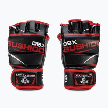 Training gloves for MMA and bag training DBX BUSHIDO black-red E1V6-M