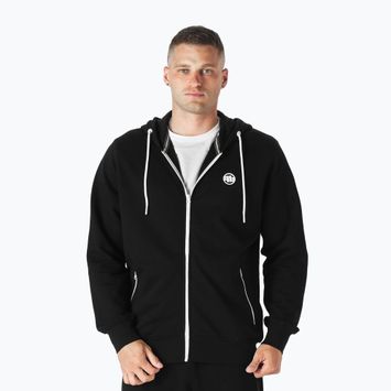 Men's Pitbull West Coast Hooded Zip Small Logo Terry Group black