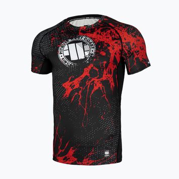 Men's Rashguard Pitbull West Coast Blood Dog 2 Rash black