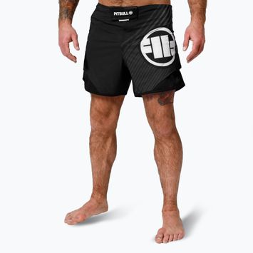 Pitbull Grappling 2 Pro Hilltop black men's grappling shorts