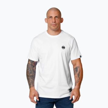 Men's T-shirt Pitbull West Coast T-S Small Logo white