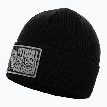 Men's Pitbull Beanie Silvas Blood Dog winter cap black