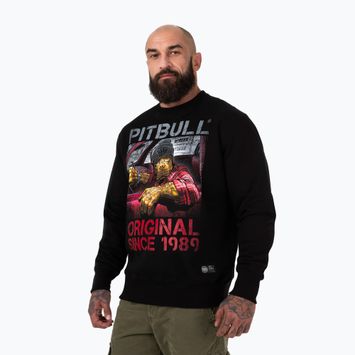 Men's Pitbull West Coast Drive Crewneck sweatshirt black