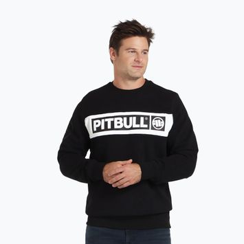 Men's Pitbull Sherwood Crewneck sweatshirt black