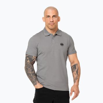 Men's Pitbull Polo Jersey Small Logo grey