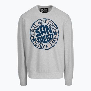 Men's Pitbull San Diego Sun Crewneck Sweatshirt grey/melange