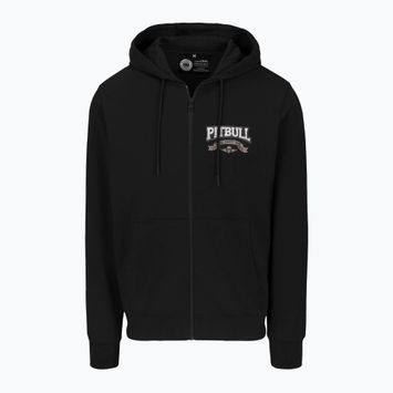 Men's Pitbull Troublemaker Hooded Zip Sweatshirt black
