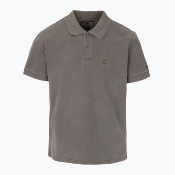 Men's Pitbull Washed Polo Shirt dark brown