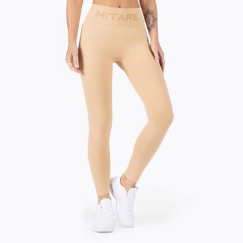 Women's seamless leggings MITARE Push Up Sunny beige K113