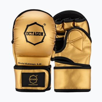 Octagon Gold Edition 1.0 MMA gold grappling gloves
