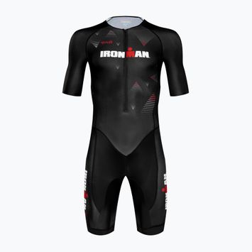 Quest Iron Man men's triathlon suit black